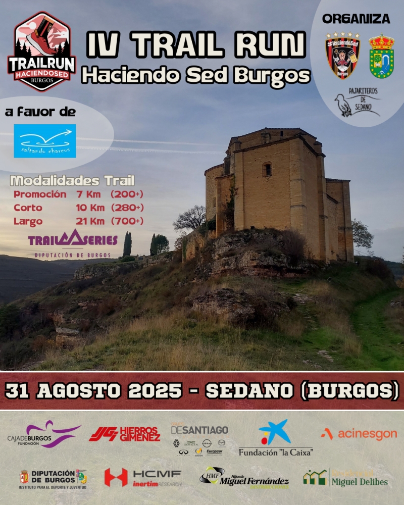 IV TRAIL RUN HACIENDO SED BURGOS 2025 - Inscríbete