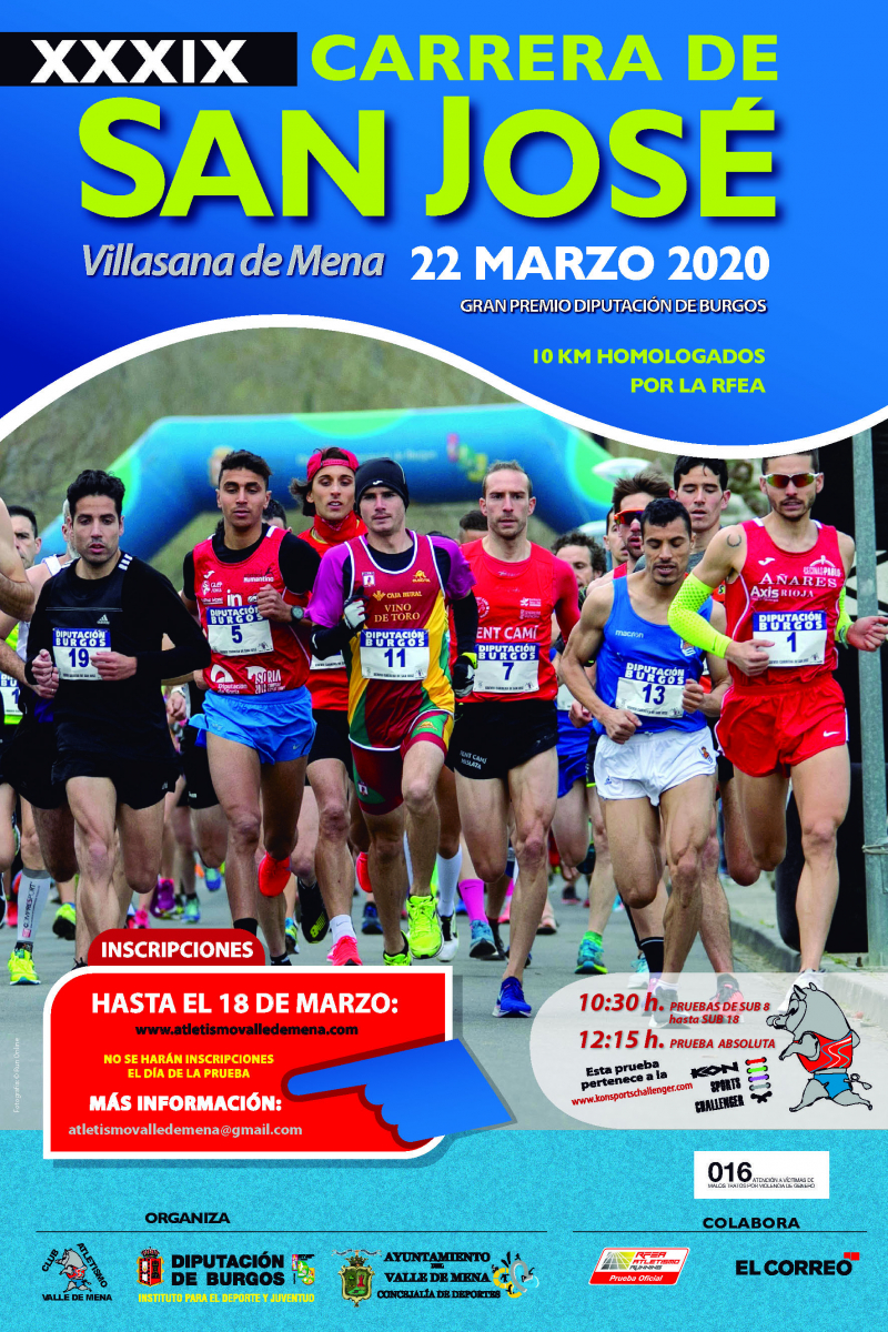 XXXIX CARRERA DE SAN JOSÉ. GRAN PREMIO DIPUTACIÓN DE BURGOS. - Register