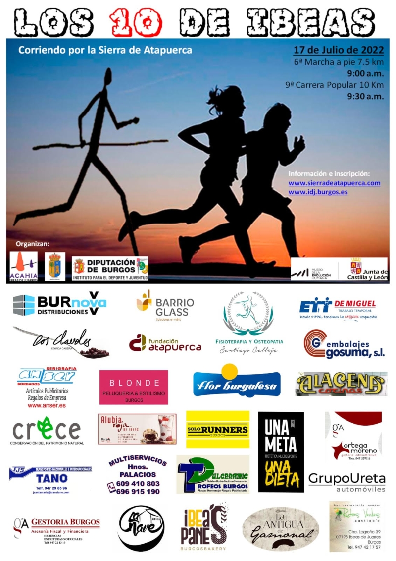 LOS 10 DE IBEAS 2022 - Inscríbete