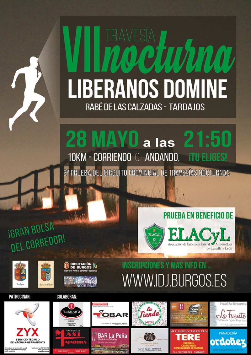 VII TRAVESÍA NOCTURNA LIBÉRANOS DÓMINE - Inscríbete