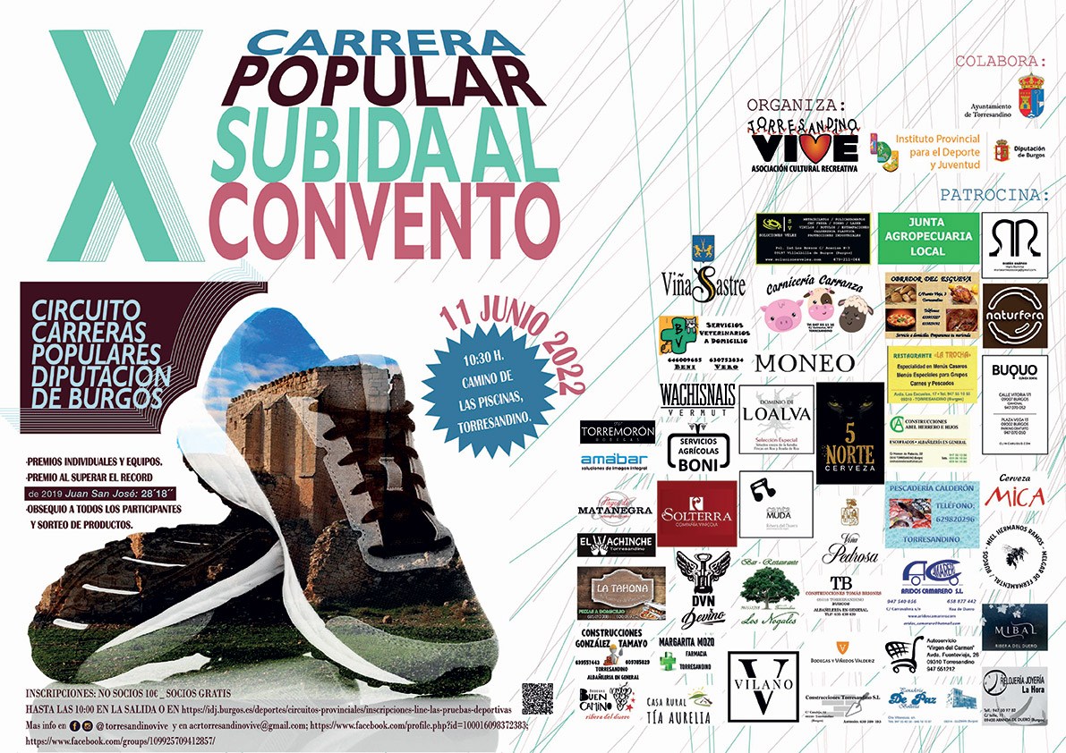 X CARRERA POPULAR SUBIDA AL CONVENTO - Inscríbete