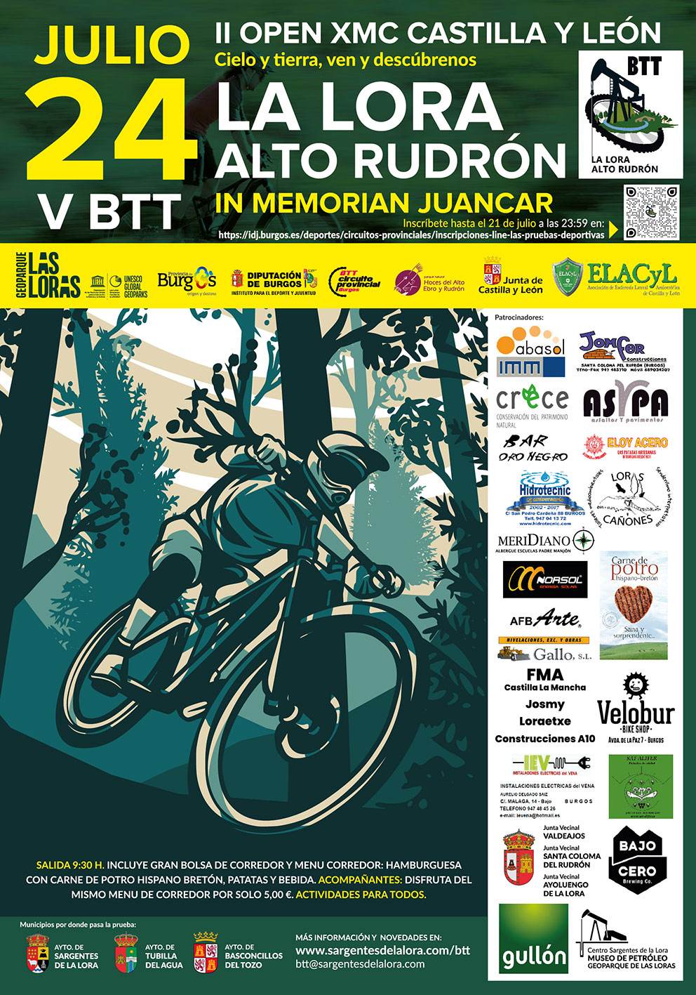 V BTT LA LORA ALTO RUDRÓN - Inscríbete