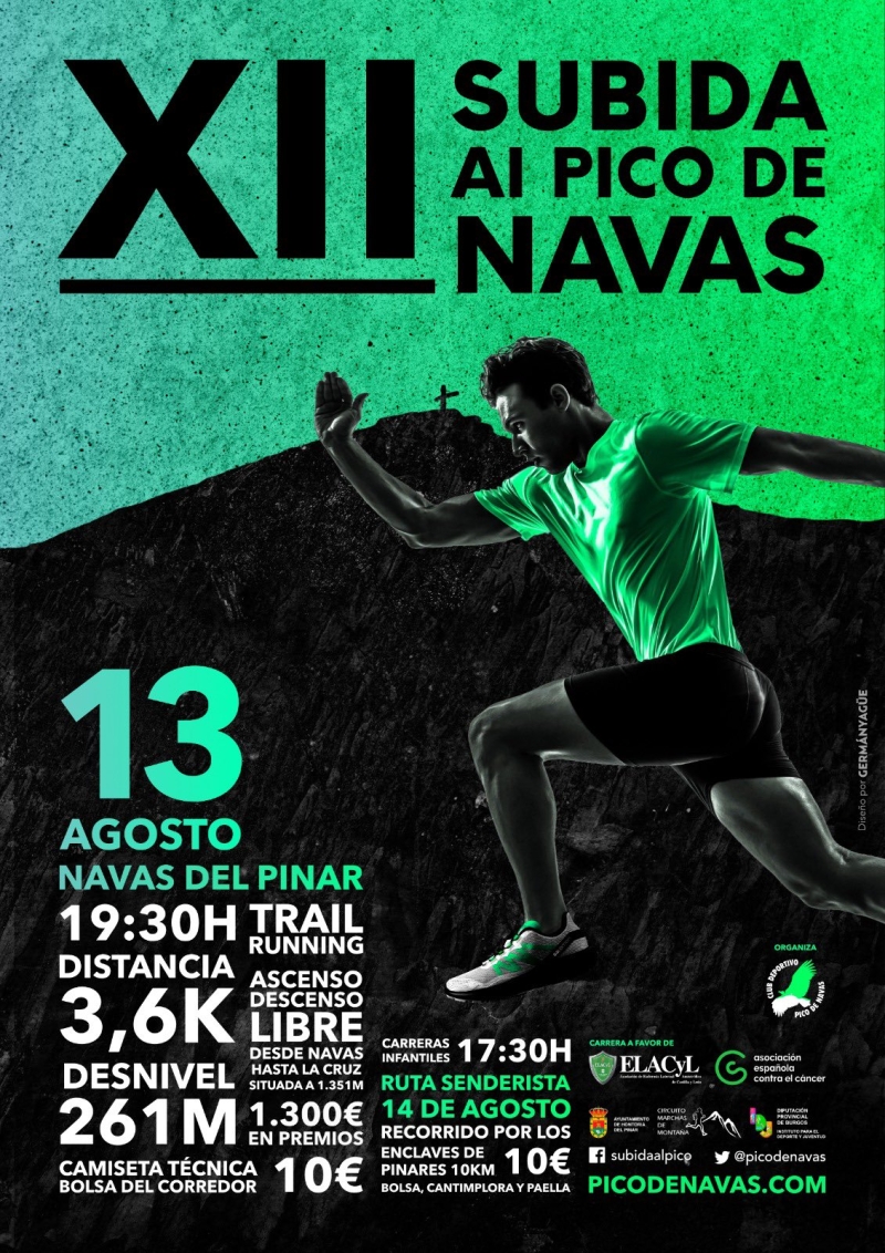 XII SUBIDA AL PICO DE NAVAS - Inscríbete