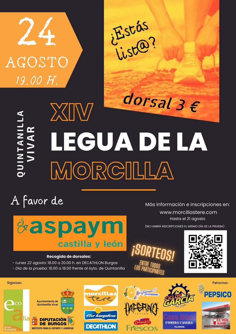 XIV LEGUA DE LA MORCILLA - Inscríbete