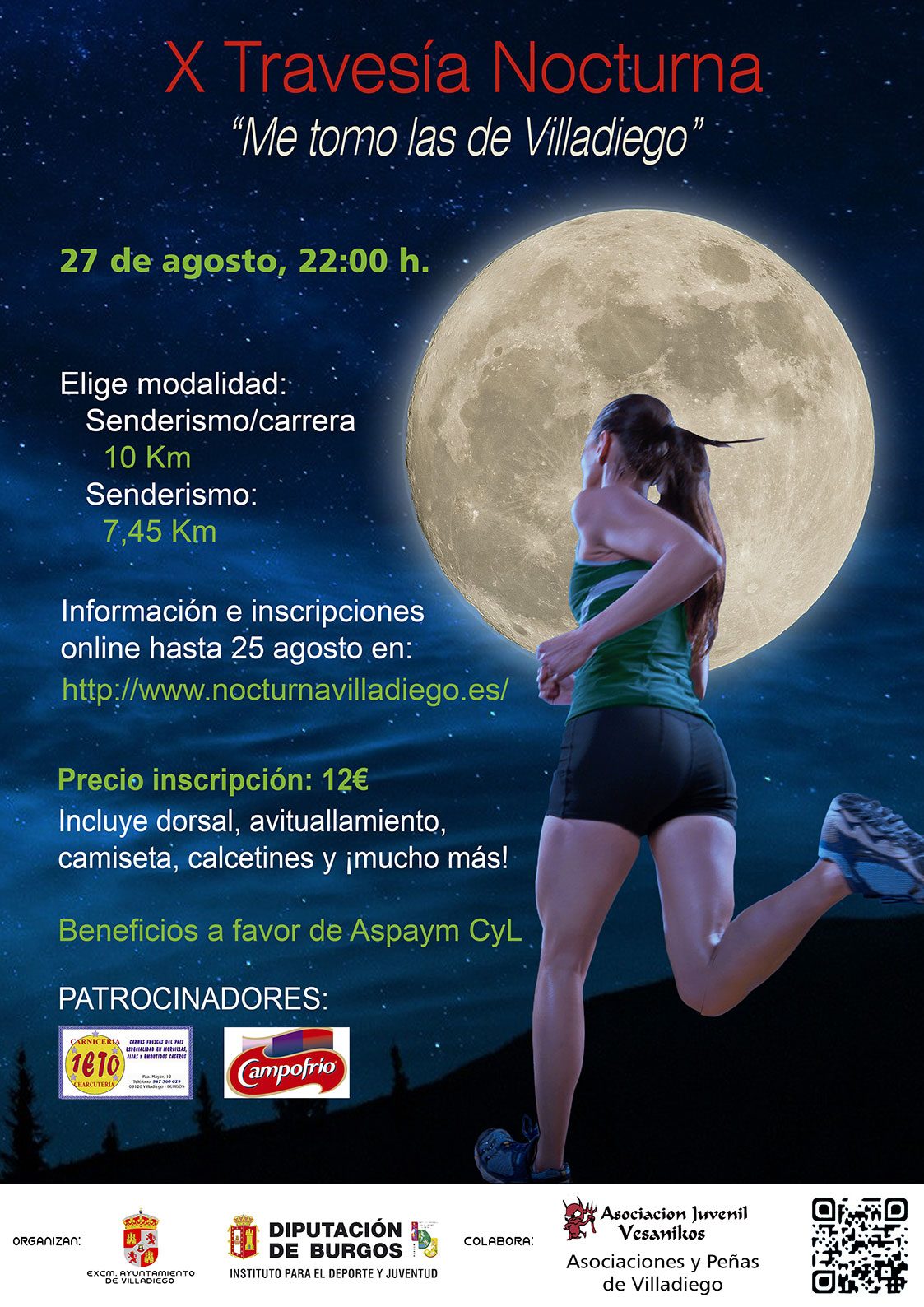 X TRAVESÍA NOCTURNA ME TOMO LAS DE VILLADIEGO - Inscríbete