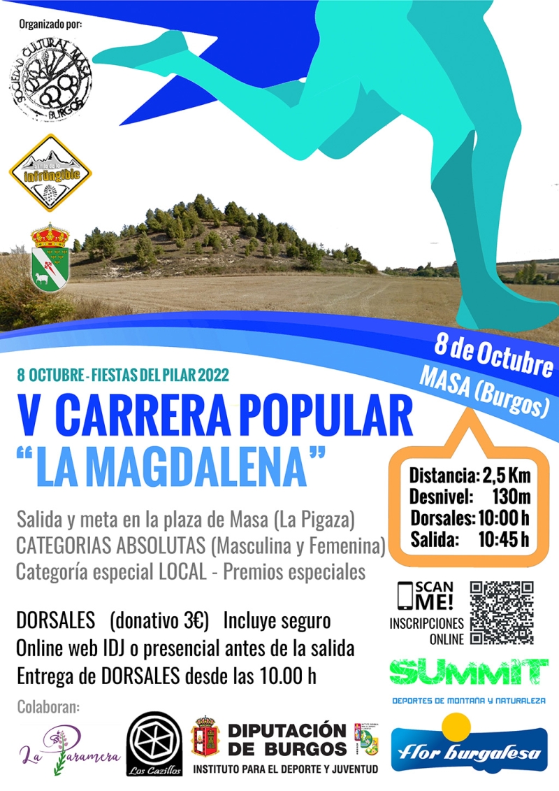 V CARRERA POPULAR LA MAGDALENA - Inscríbete
