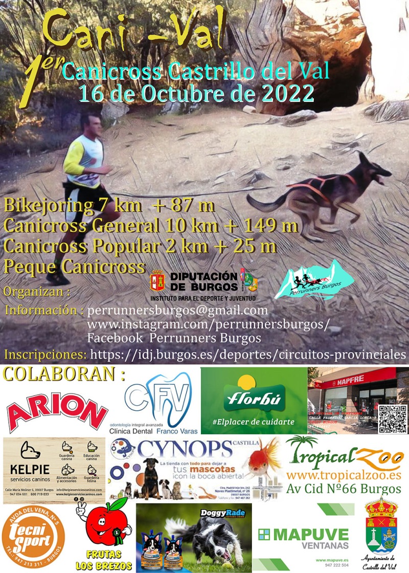 I CANI-VAL CANICROSS CASTRILLO DEL VAL - Inscríbete