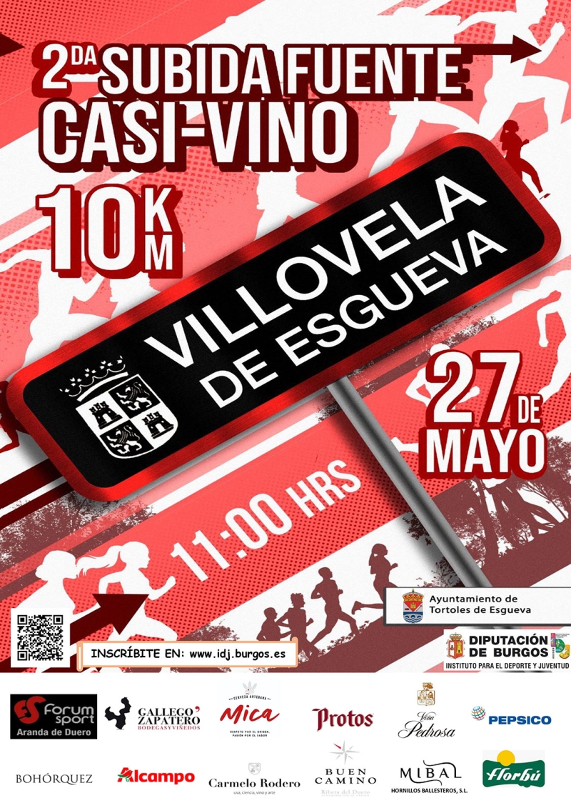 II SUBIDA FUENTE DE CASI-VINO - Inscríbete
