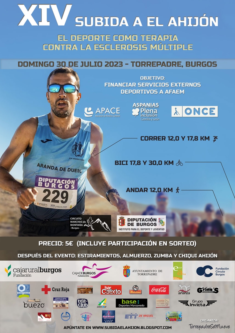 XIV SUBIDA A EL AHIJÓN - Inscríbete