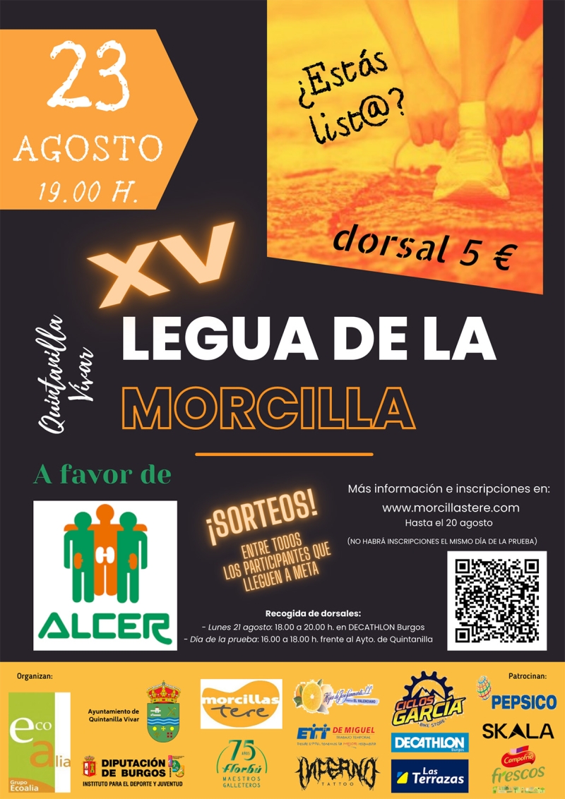 XV LEGUA DE LA MORCILLA - Inscríbete