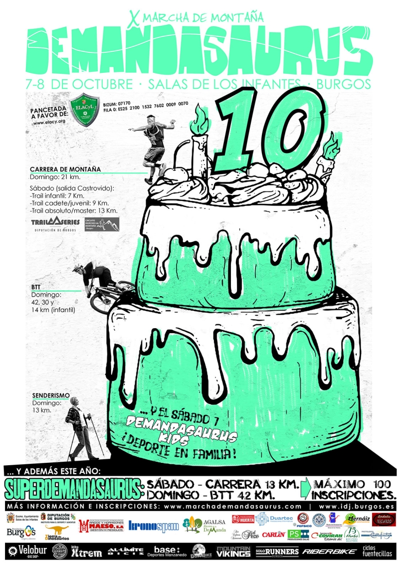 X MARCHA DE MONTAÑA DEMANDASAURUS 2023 - Inscríbete