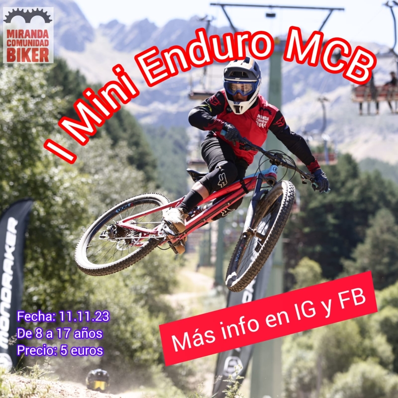 I ENCUENTRO DE ENDURO MOUNTAIN BIKE MIRANDA DE EBRO - Inscríbete