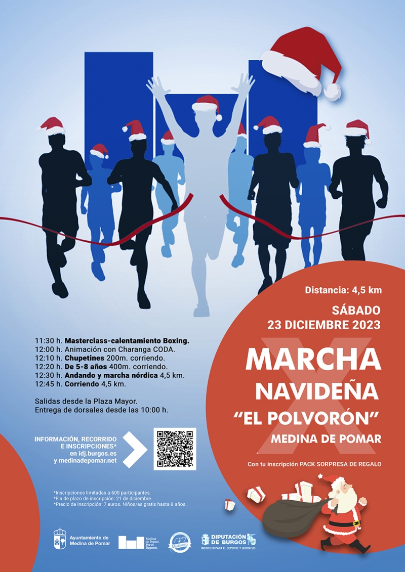 MARCHA NAVIDEÑA EL POLVORÓN 2023 - Inscríbete