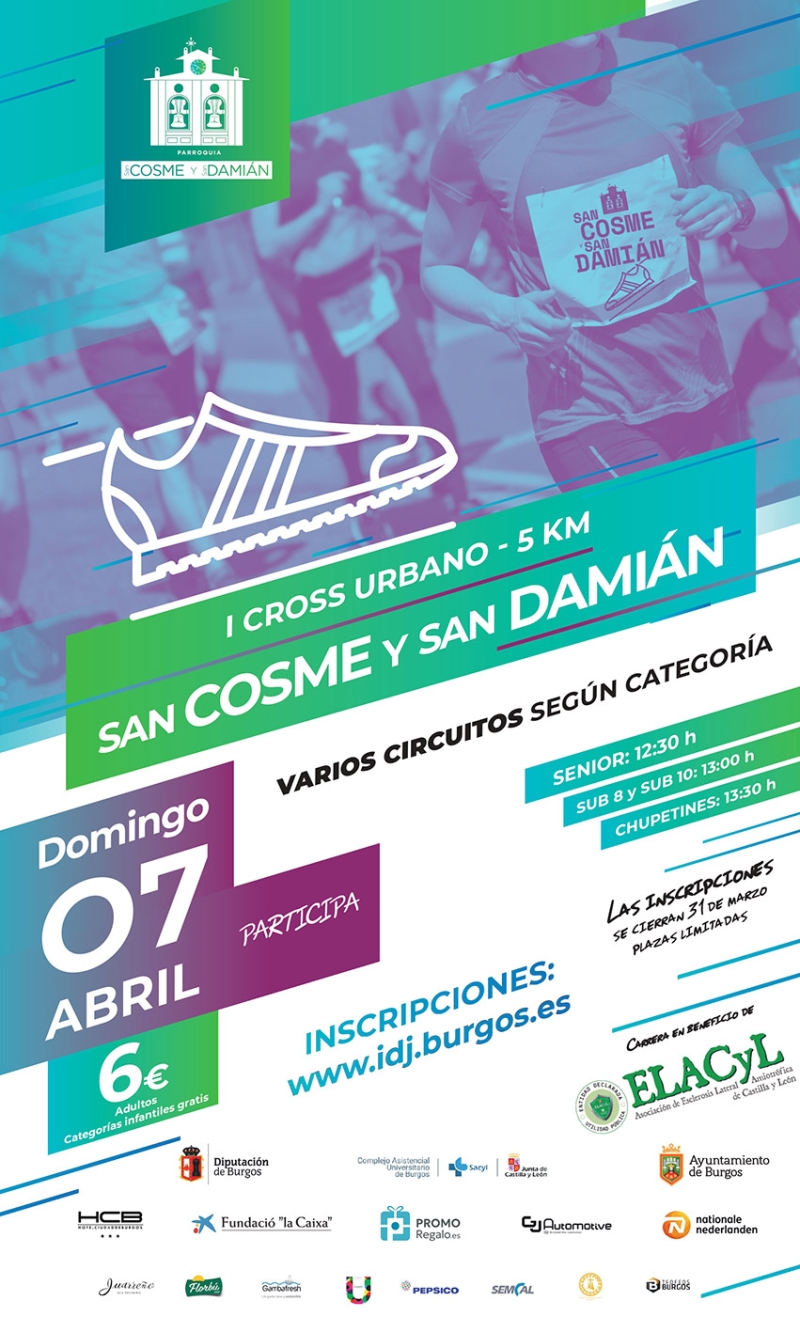 I CROSS URBANO SAN COSME Y SAN DAMIAN - Inscríbete