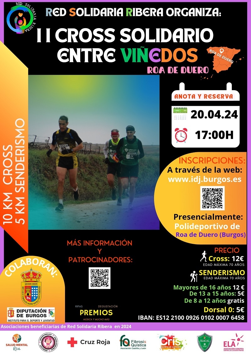 II CROSS SOLIDARIO ENTRE VIÑEDOS - Inscríbete