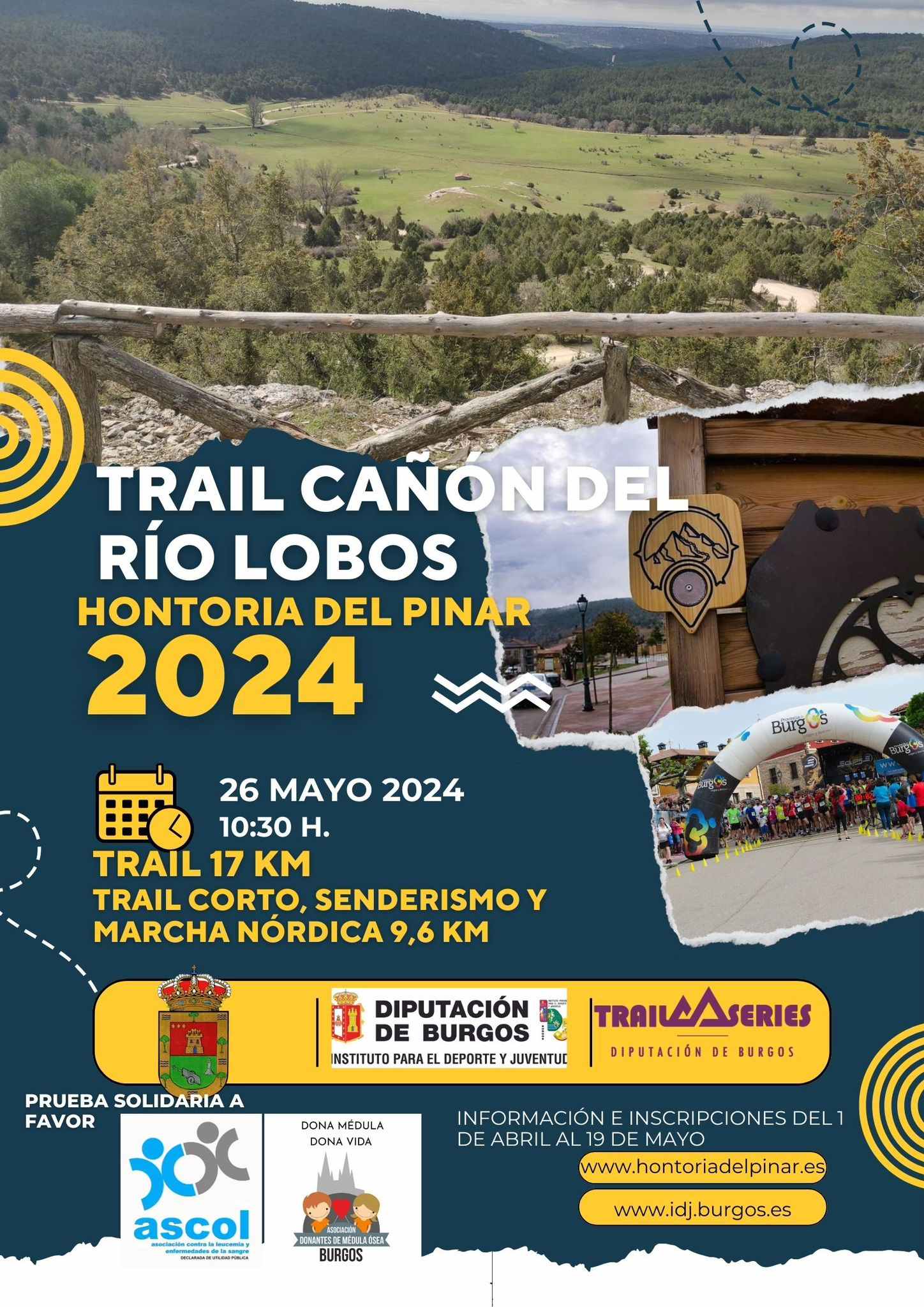 X TRAIL CAÑÓN DEL RÍO LOBOS - HONTORIA DEL PINAR - Inscríbete