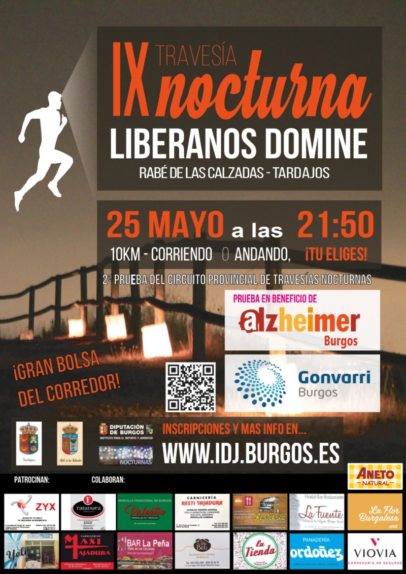 9ª TRAVESÍA NOCTURNA LIBÉRANOS DÓMINE - Inscríbete