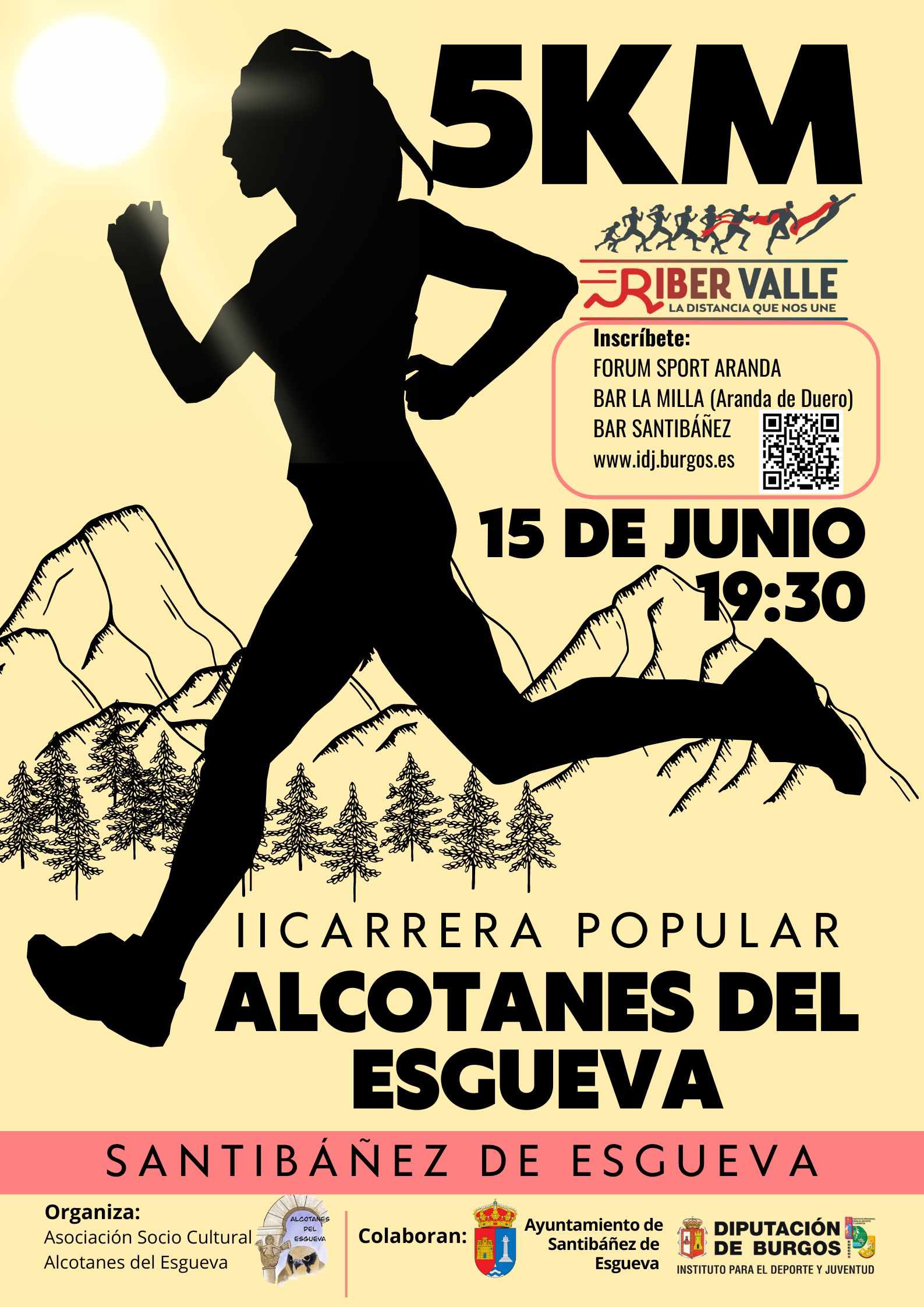 II CARRERA POPULAR ALCOTANES DEL ESGUEVA - Inscríbete