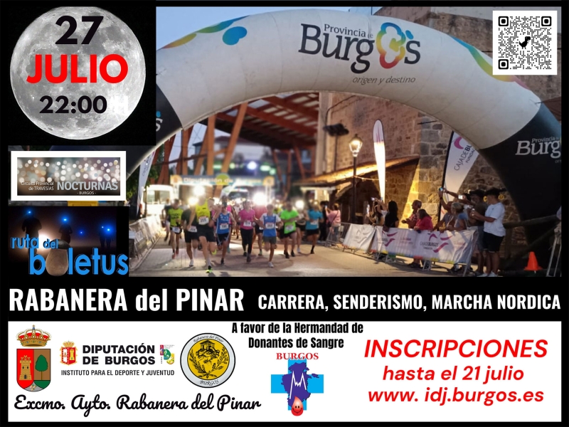 VIII TRAVESÍA NOCTURNA RUTA DEL BOLETUS - Inscríbete