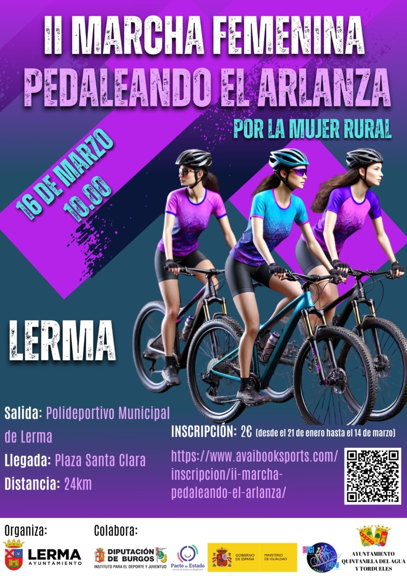 II MARCHA PEDALEANDO EL ARLANZA - Inscríbete