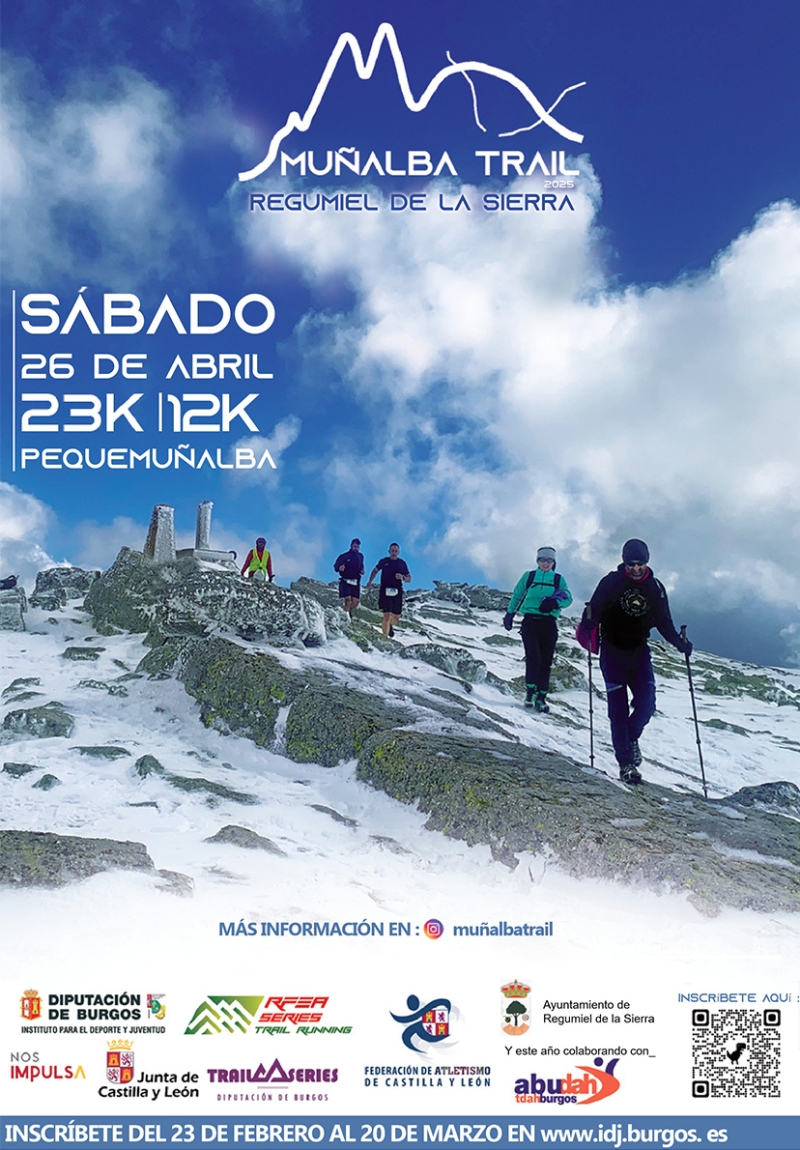 V MUÑALBA TRAIL - Inscríbete