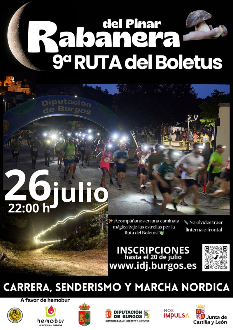 IX TRAVESÍA NOCTURNA RUTA DEL BOLETUS - Inscríbete