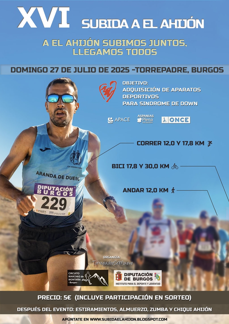XVI SUBIDA A EL AHIJÓN - Inscríbete
