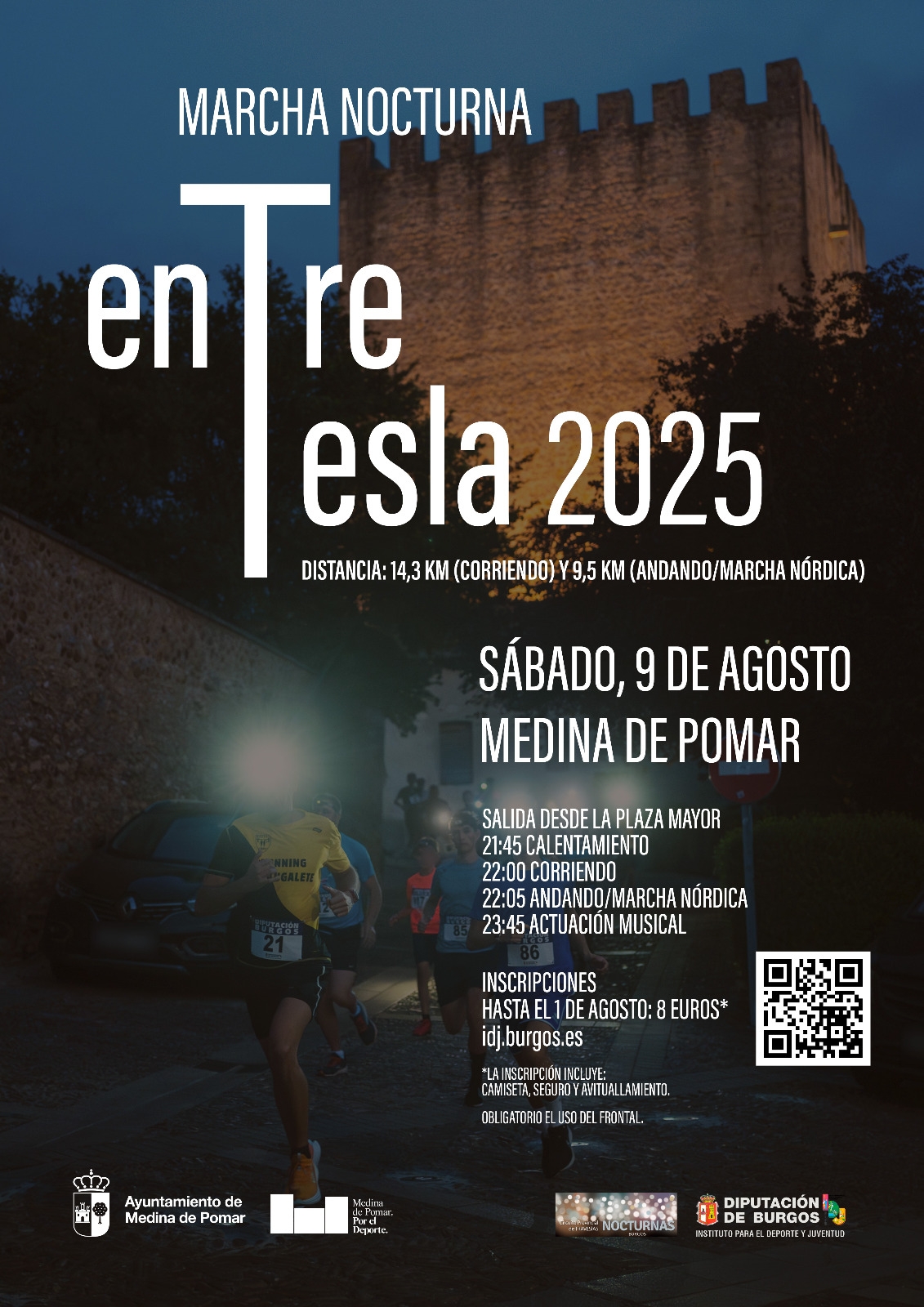 MARCHA NOCTURNA ENTRETESLA 2025 - Inscríbete