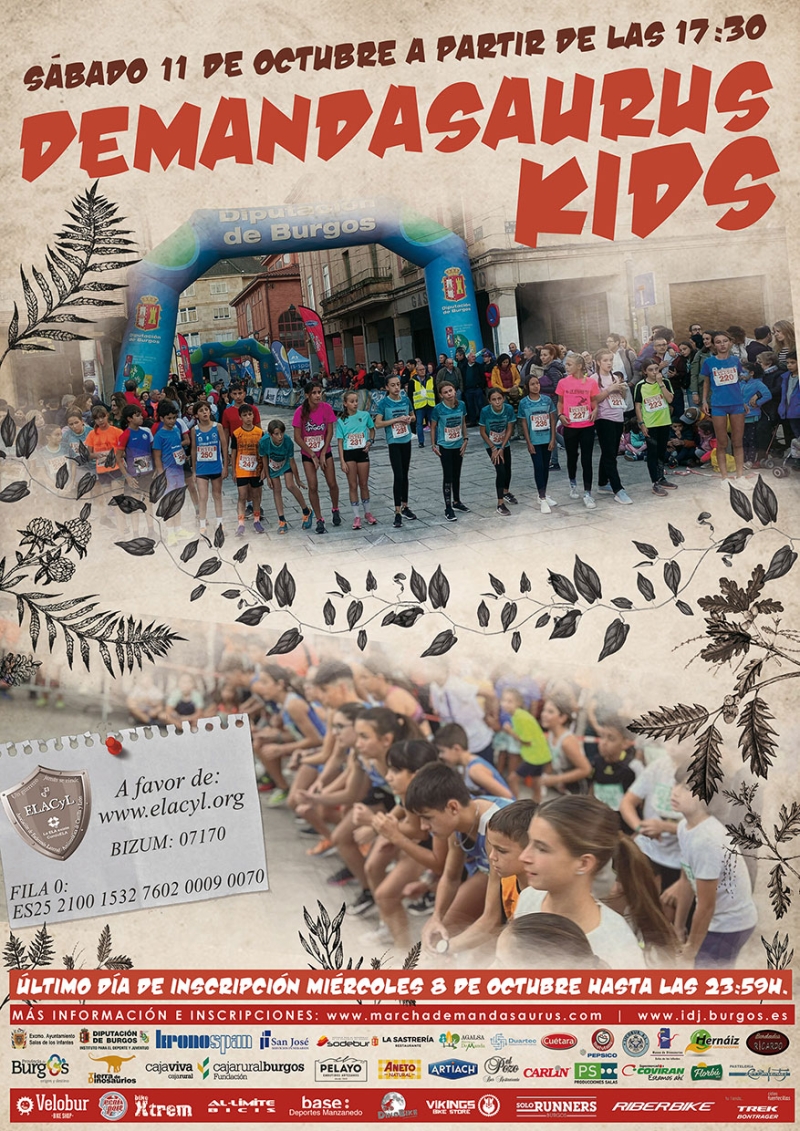 DEMANDASAURUS KIDS Y BICI POPULAR 2025 - Inscríbete