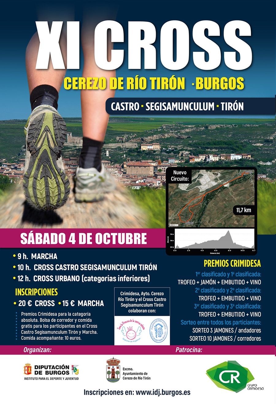 XI CROSS CASTRO SEGISAMUNCULUM TIRON - Inscríbete