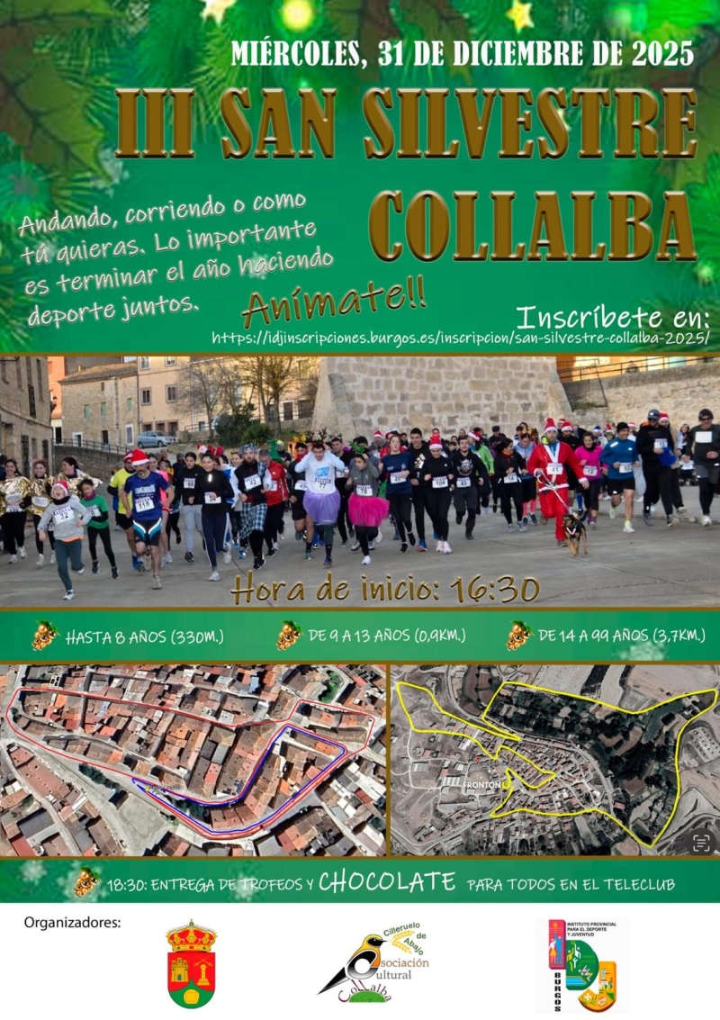 SAN SILVESTRE COLLALBA 2025 - Inscríbete