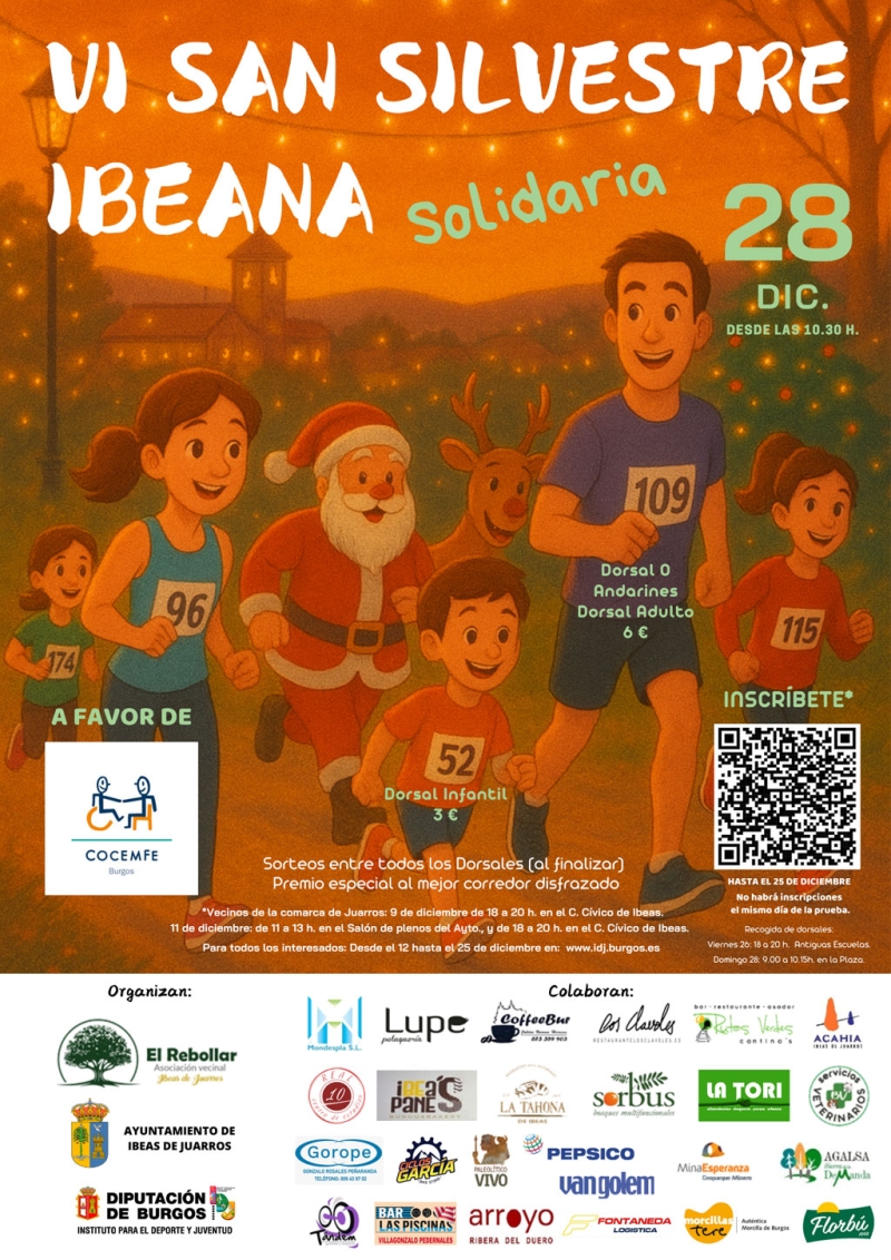 VI SAN SILVESTRE IBEANA SOLIDARIA - Inscríbete