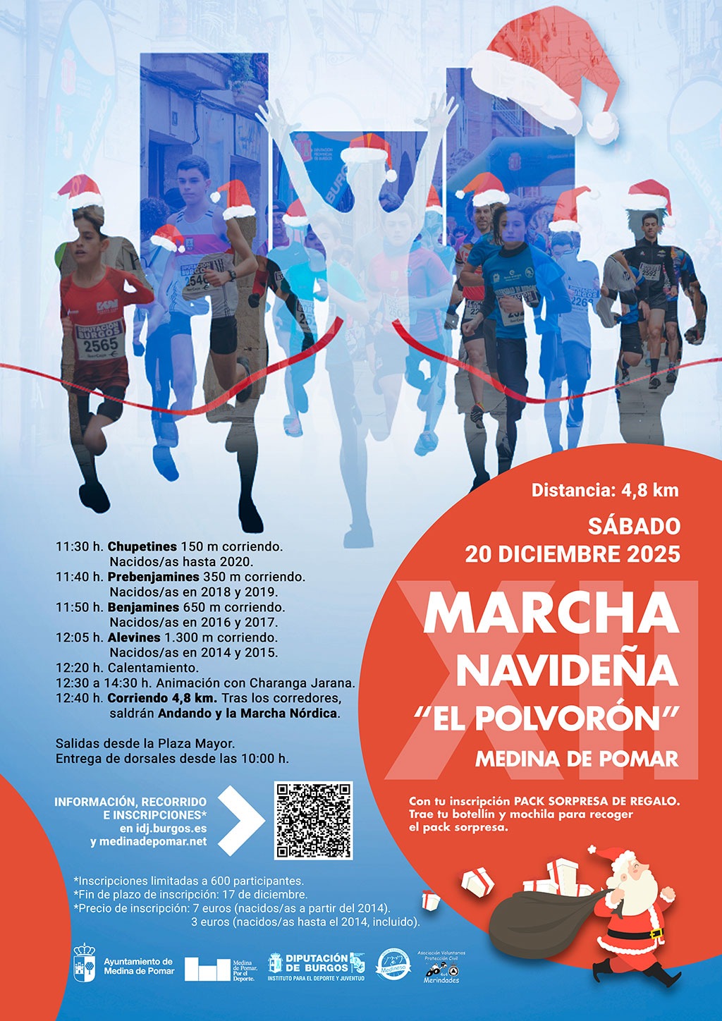 MARCHA NAVIDEÑA EL POLVORÓN 2025 - Inscríbete