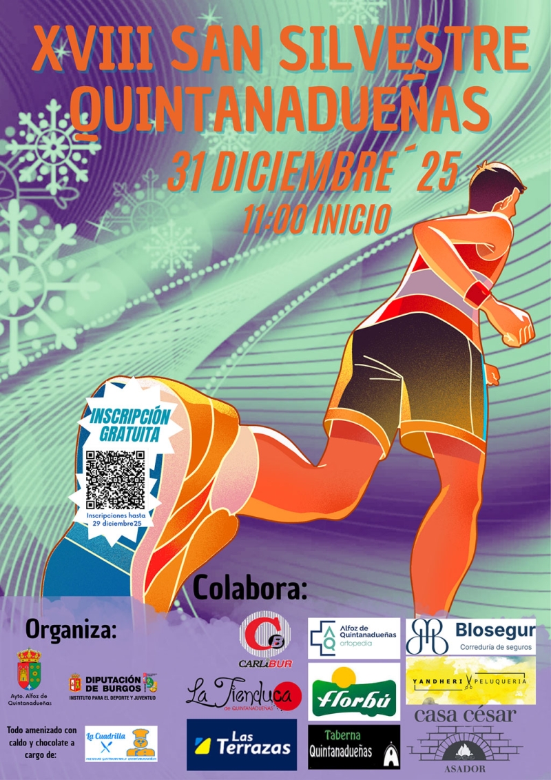 XVIII SAN SILVESTRE QUINTANADUEÑAS - Inscríbete