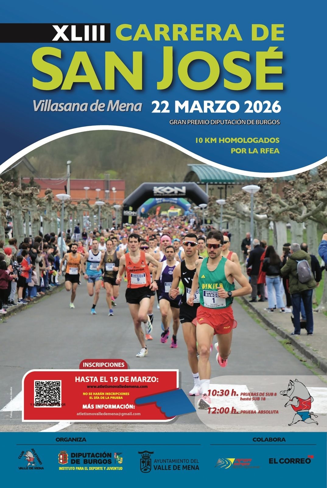 XLIII CARRERA DE SAN JOSÉ - Inscríbete