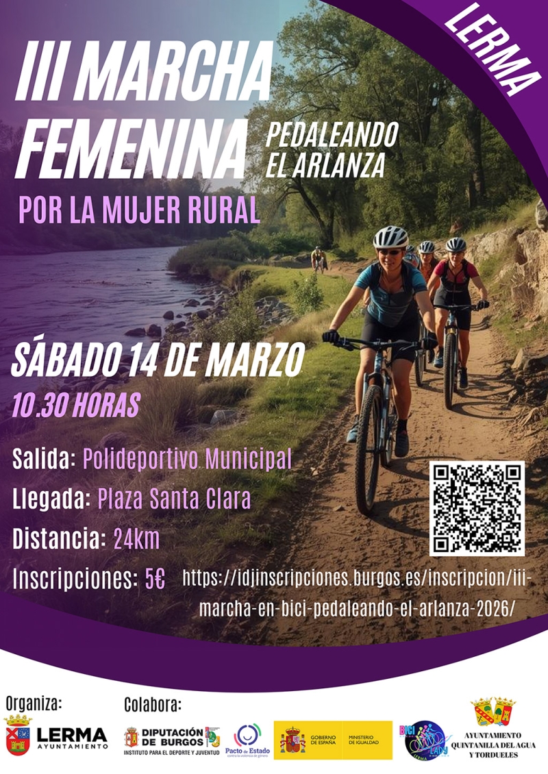 III MARCHA EN BICI PEDALEANDO EL ARLANZA 2026 - Inscríbete