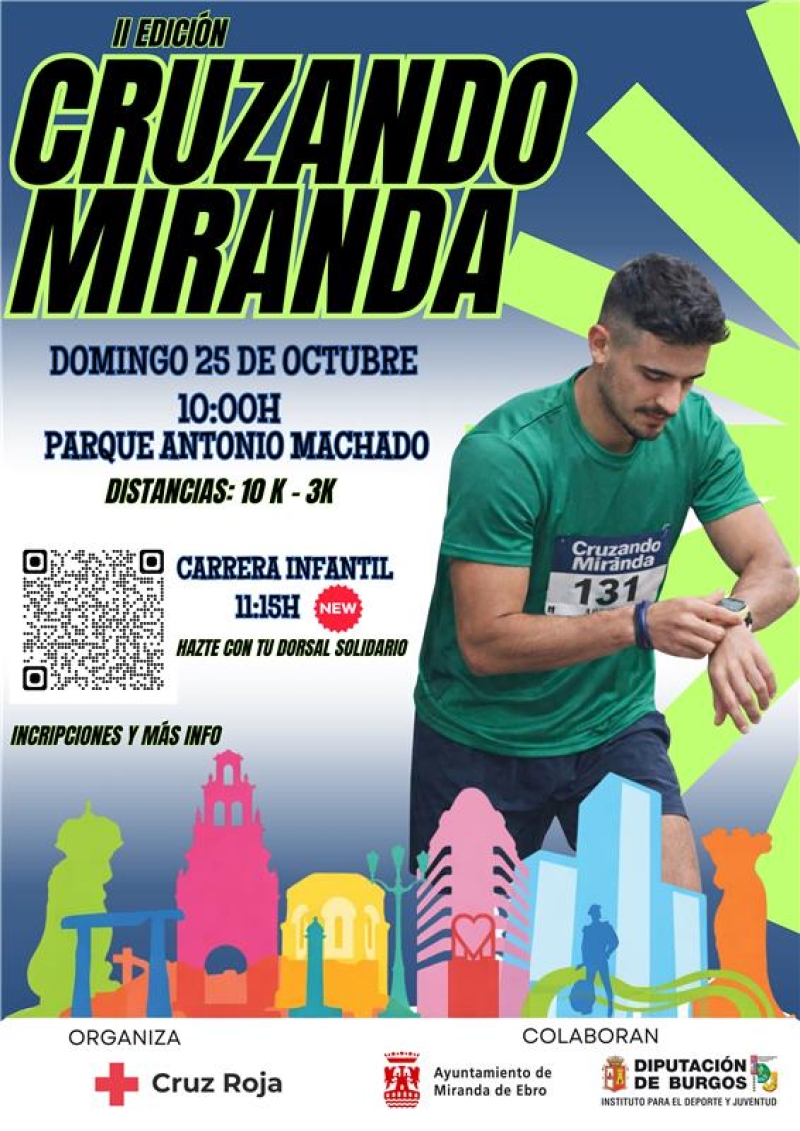 II CARRERA CRUZANDO MIRANDA - Inscríbete