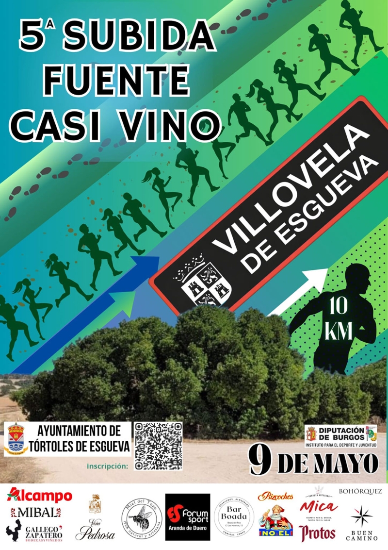V SUBIDA FUENTE DE CASI-VINO - Inscríbete