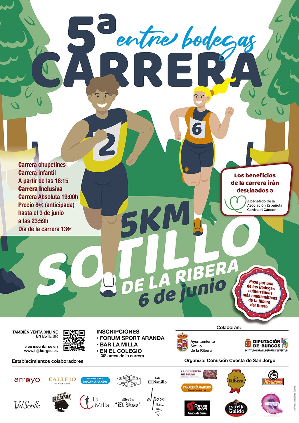 V CARRERA ENTRE BODEGAS - Inscríbete