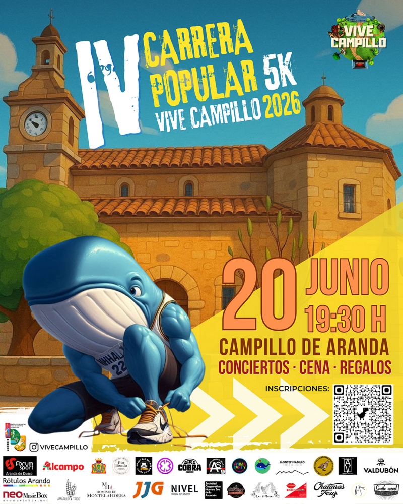 IV CARRERA POPULAR VIVE CAMPILLO - Inscríbete