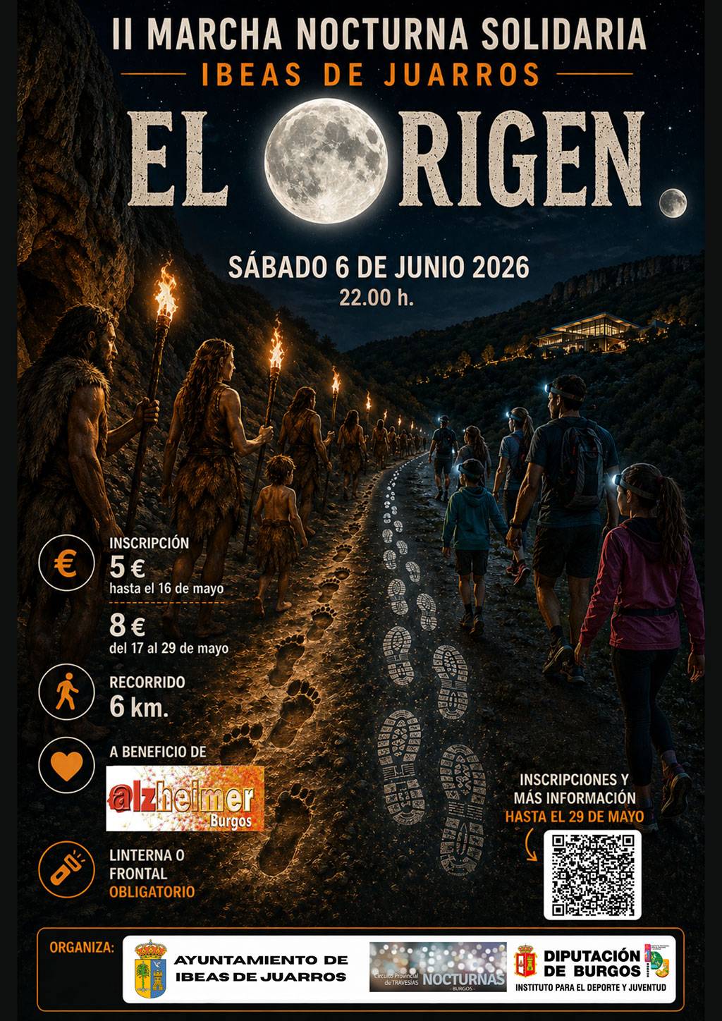 II MARCHA NOCTURNA SOLIDARIA EL ORIGEN - Inscríbete