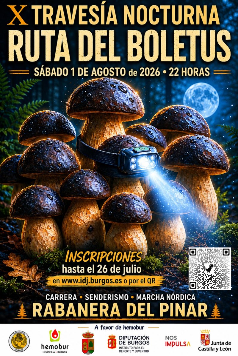 X TRAVESÍA NOCTURNA RUTA DEL BOLETUS - Inscríbete