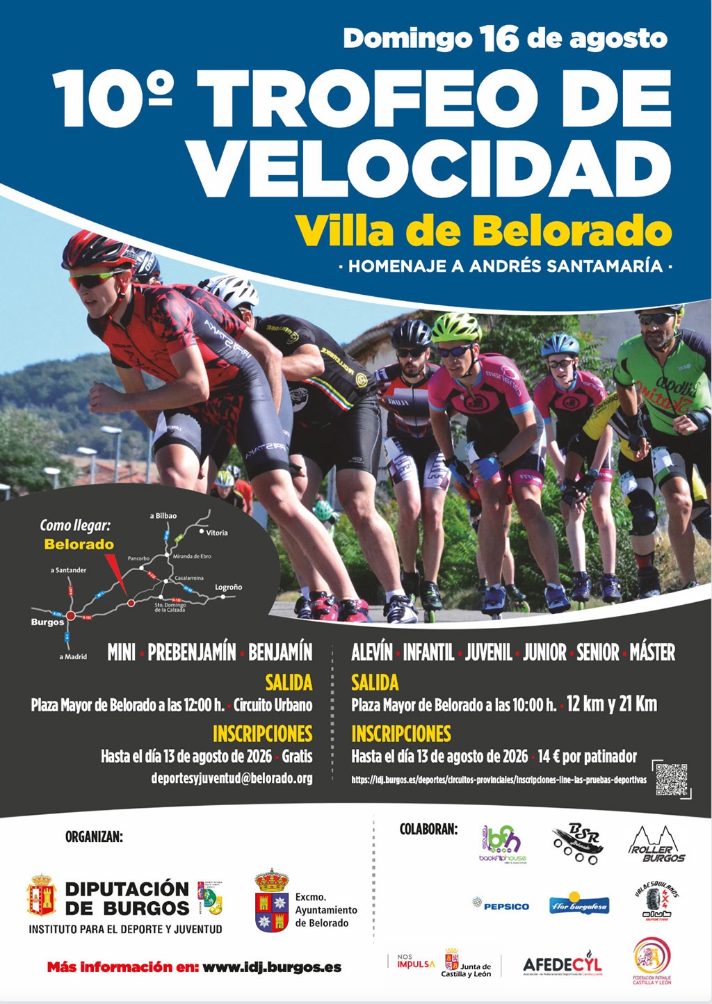 X TROFEO DE VELOCIDAD VILLA BELORADO - Inscríbete