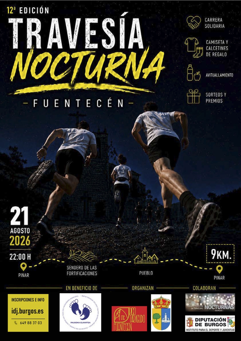 XII TRAVESIA NOCTURNA SENDERO DE LAS FORTIFICACIONES - Inscríbete
