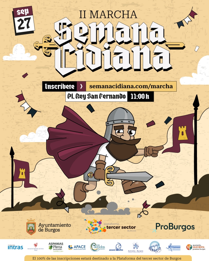 II MARCHA SEMANA CIDIANA 2026 - Inscríbete