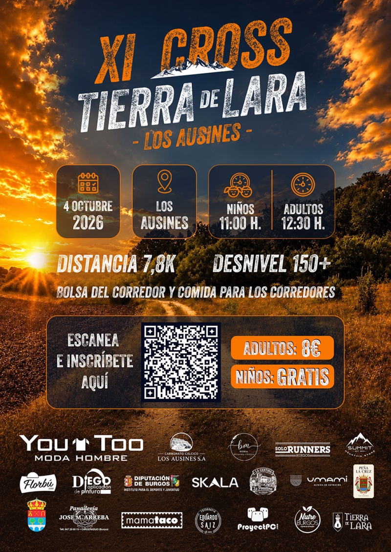 XII CROSS TIERRA DE LARA - LOS AUSINES - Inscríbete