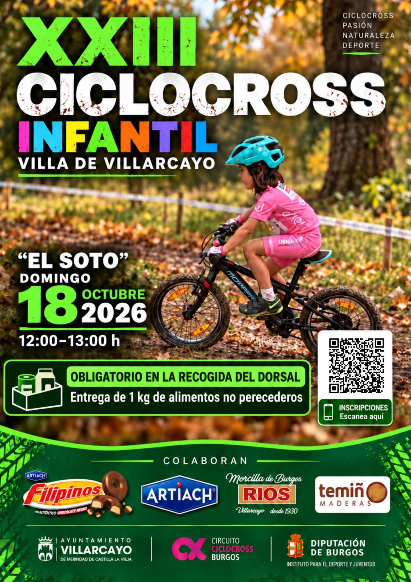 XXIII CICLOCROSS INFANTIL DE VILLARCAYO - Inscríbete