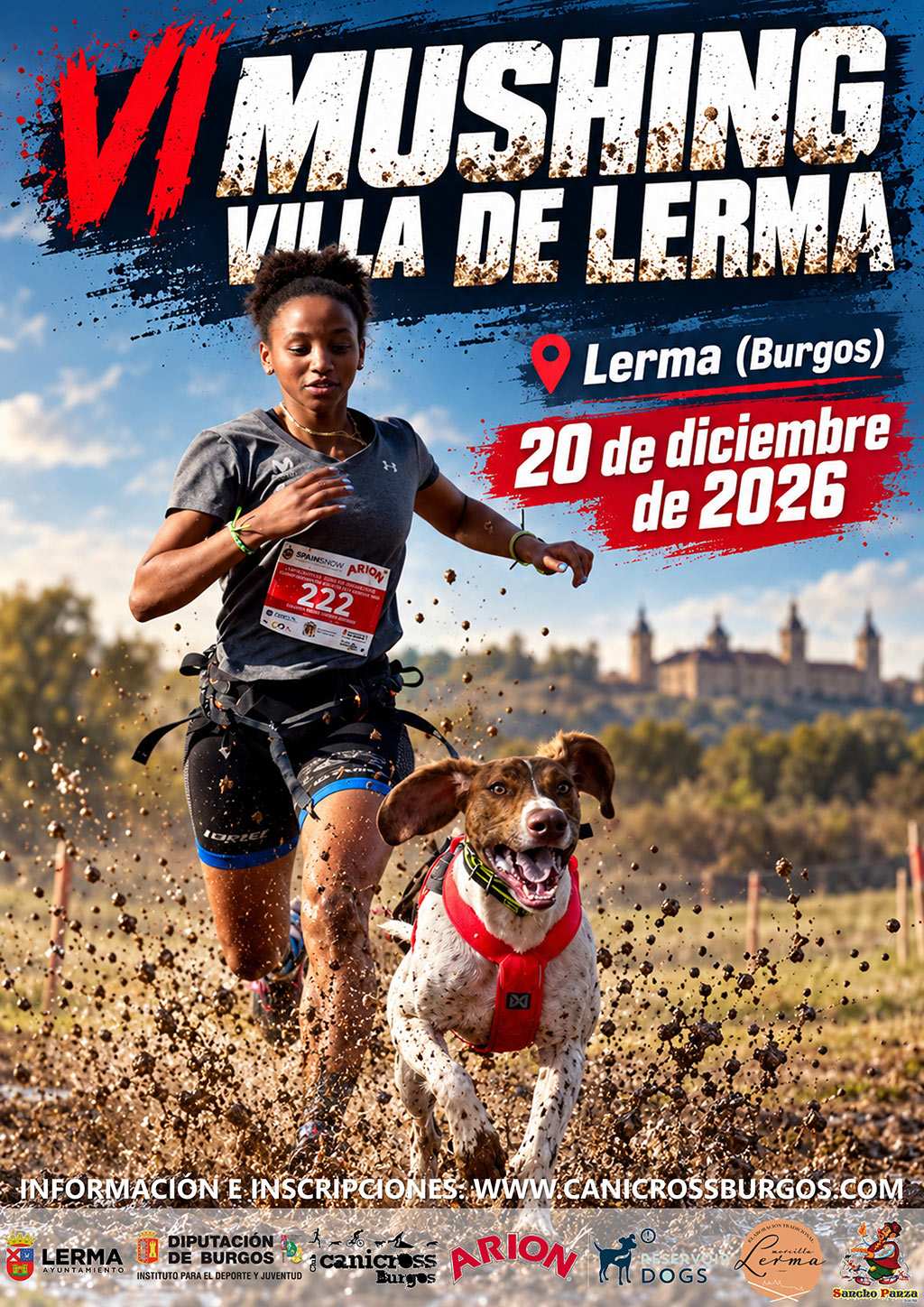 VI MUSHING VILLA DE LERMA - Inscríbete