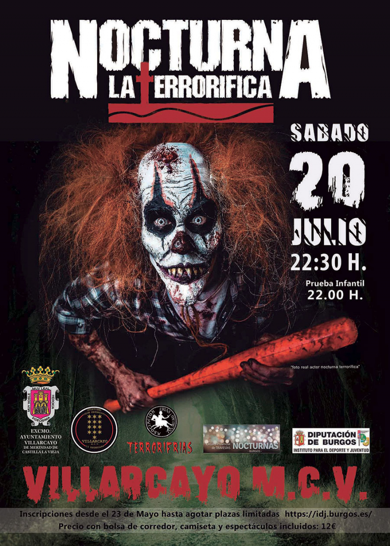 IV NOCTURNA LA TERRORÍFICA DE VILLARCAYO - Inscríbete