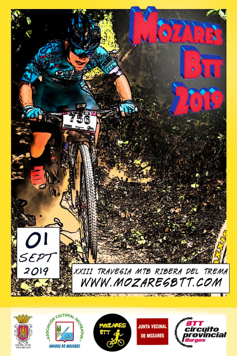 XXIII TRAVESÍA MTB RIBERA DEL TREMA - MOZARES BTT (MENORES) - Inscríbete